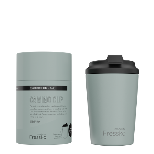 Camino Ceramic Lined Cup - Sage