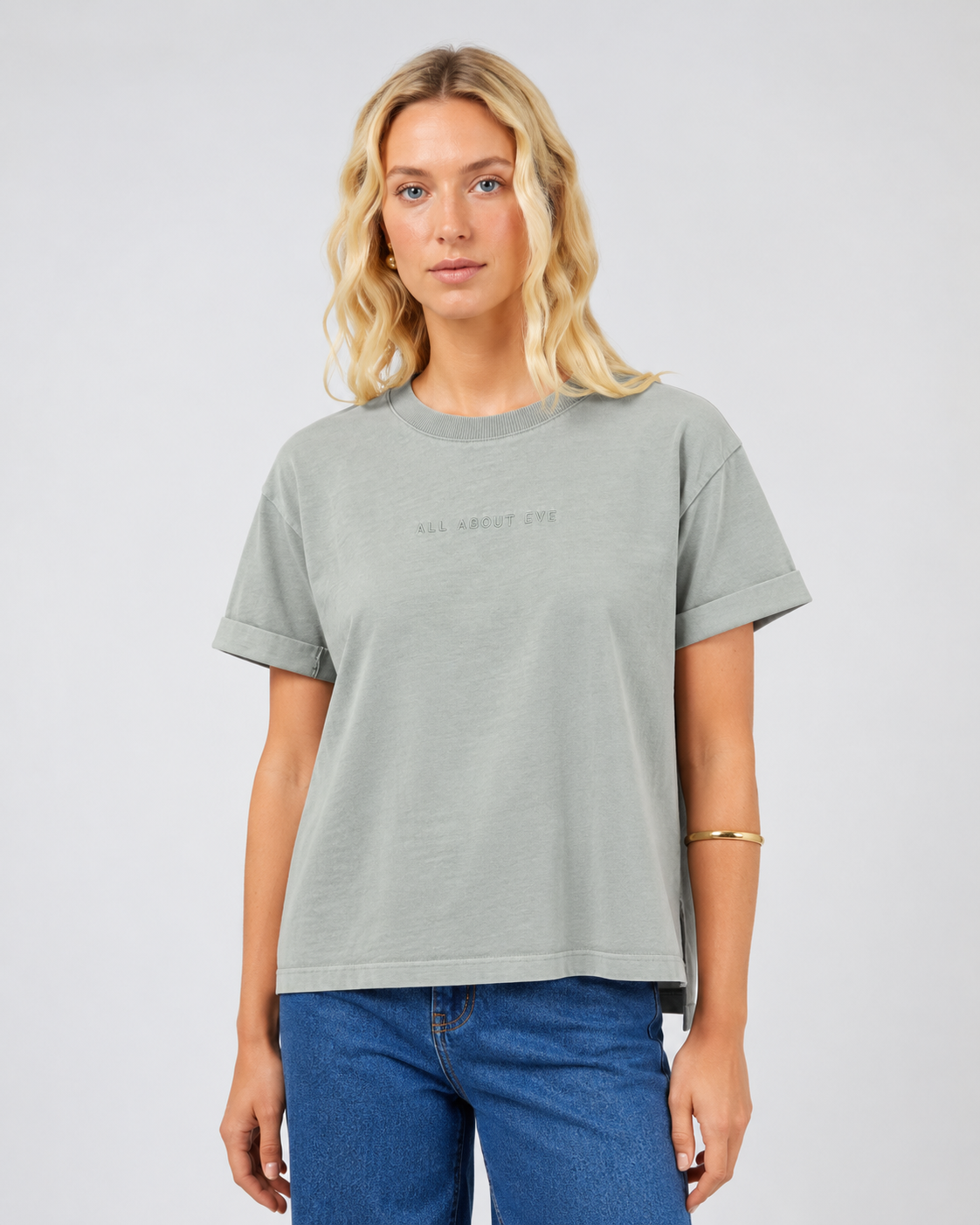AAE.Washed Tee - Sage