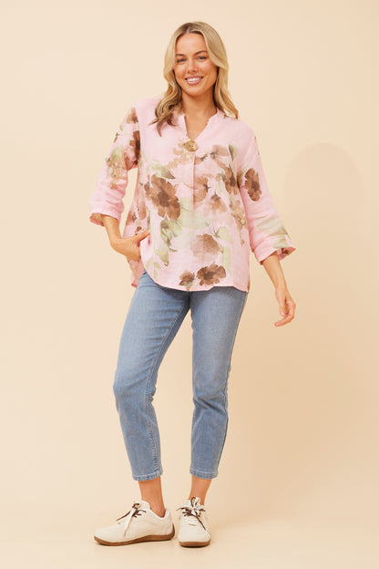 Alice Floral Linen Shirt