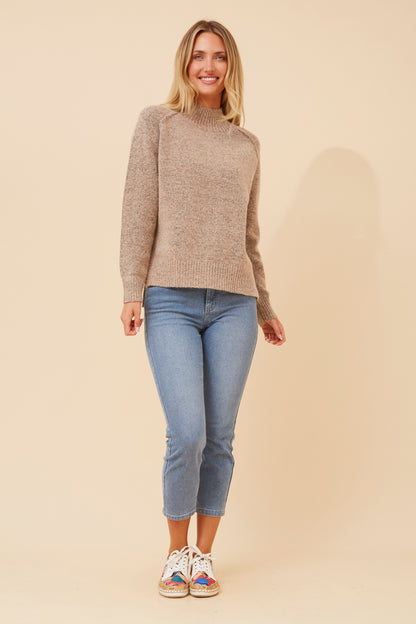 Amy Knit Jumper - Beige