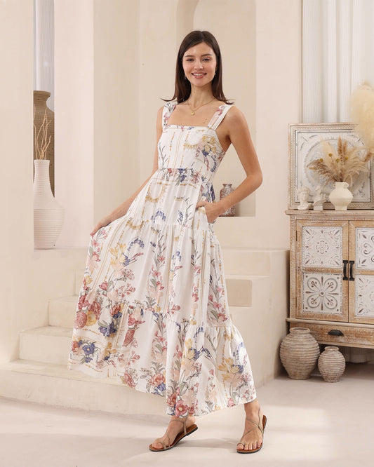 Bronwyn Maxi Dress - Antique Floral