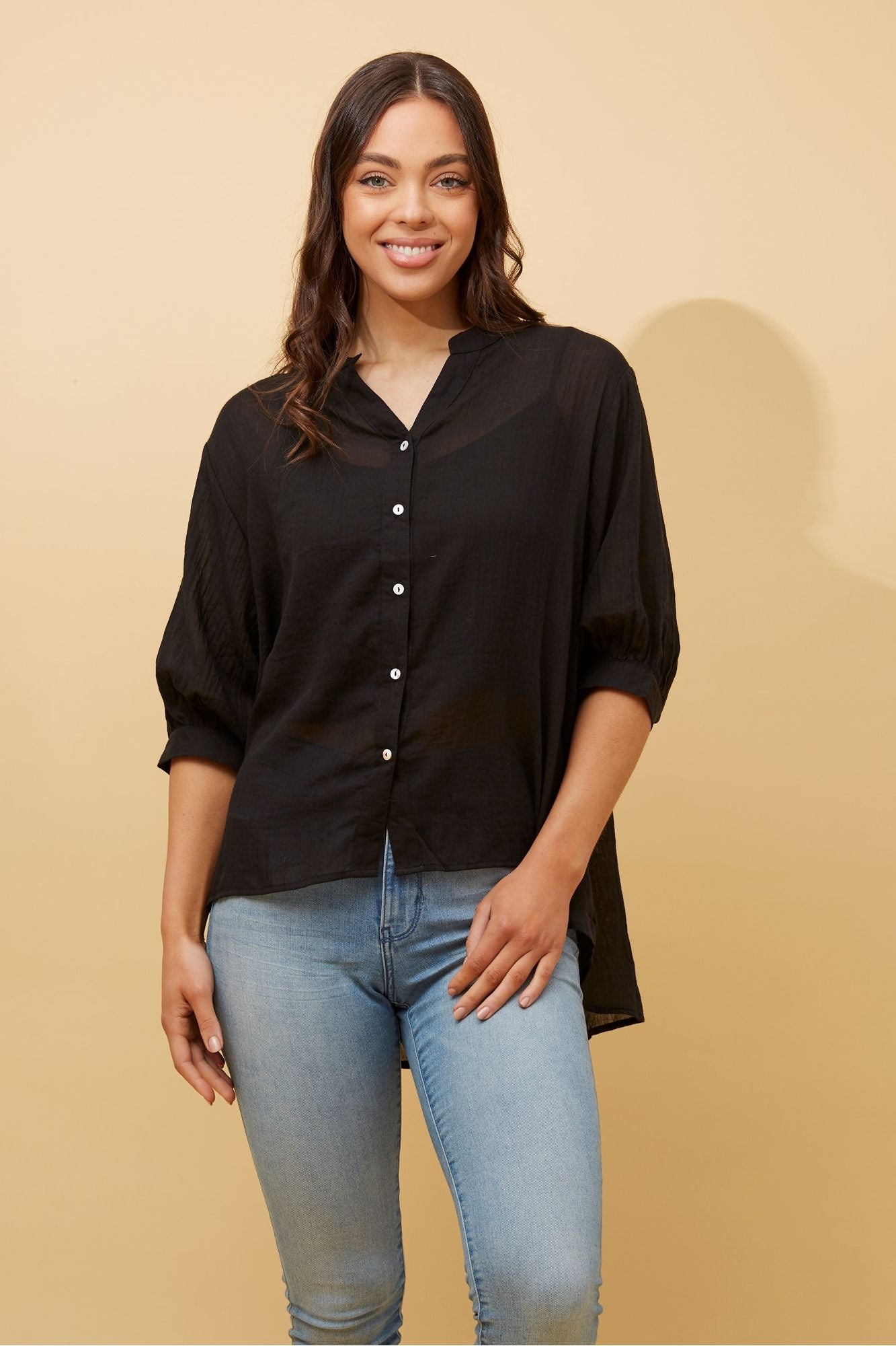Carrie Shirt - Black