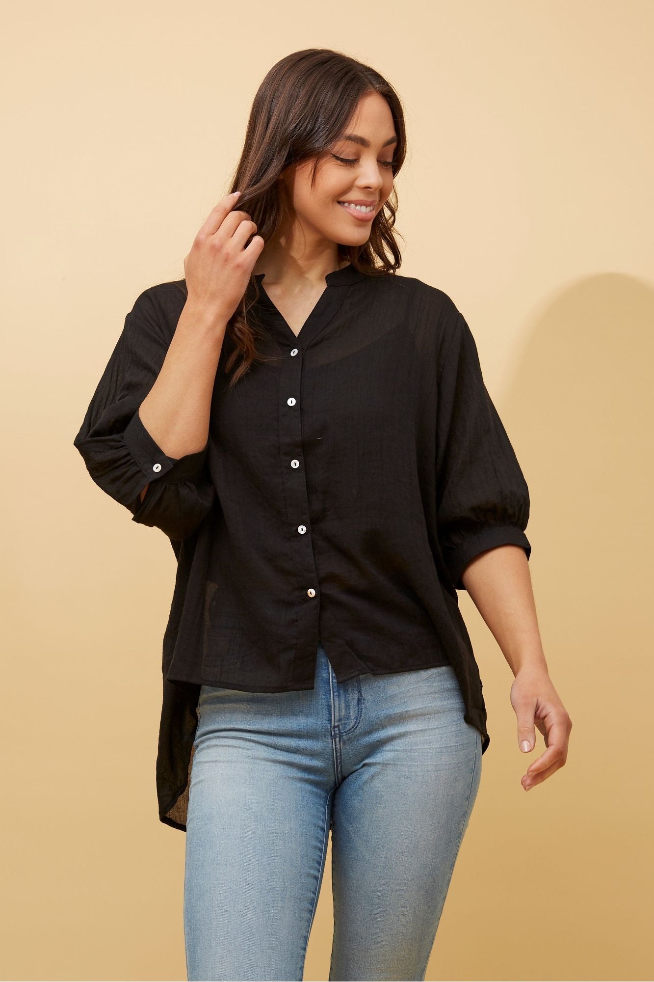 Carrie Shirt - Black