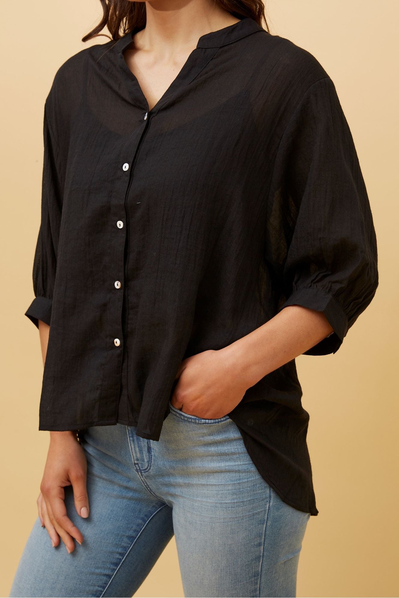 Carrie Shirt - Black