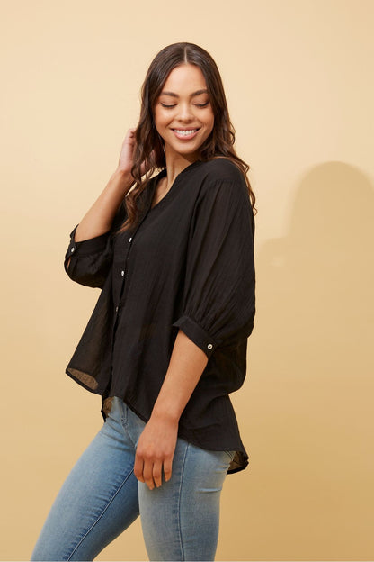 Carrie Shirt - Black
