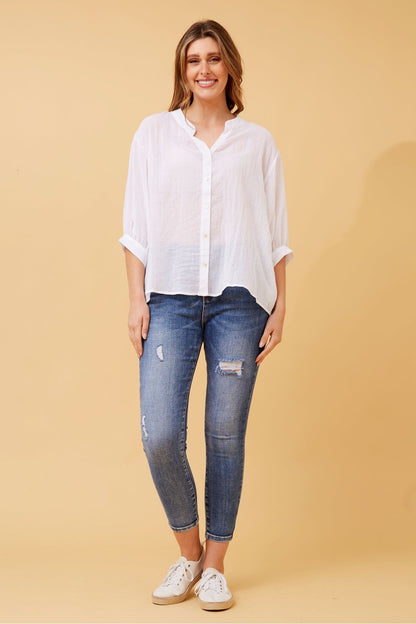 Carrie Shirt - White