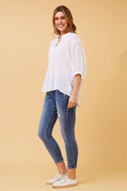 Carrie Shirt - White
