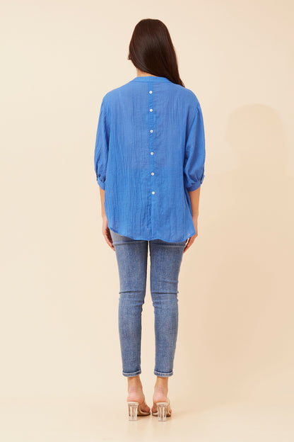 Carrie Shirt - Classic Blue
