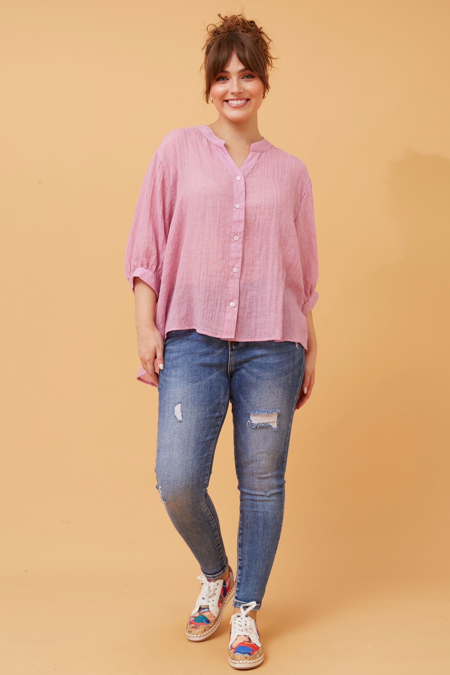 Carrie Shirt - Rouge