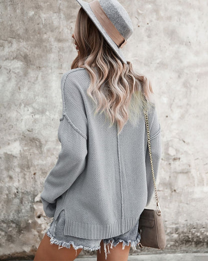 Cassie Knit Jumper - Grey