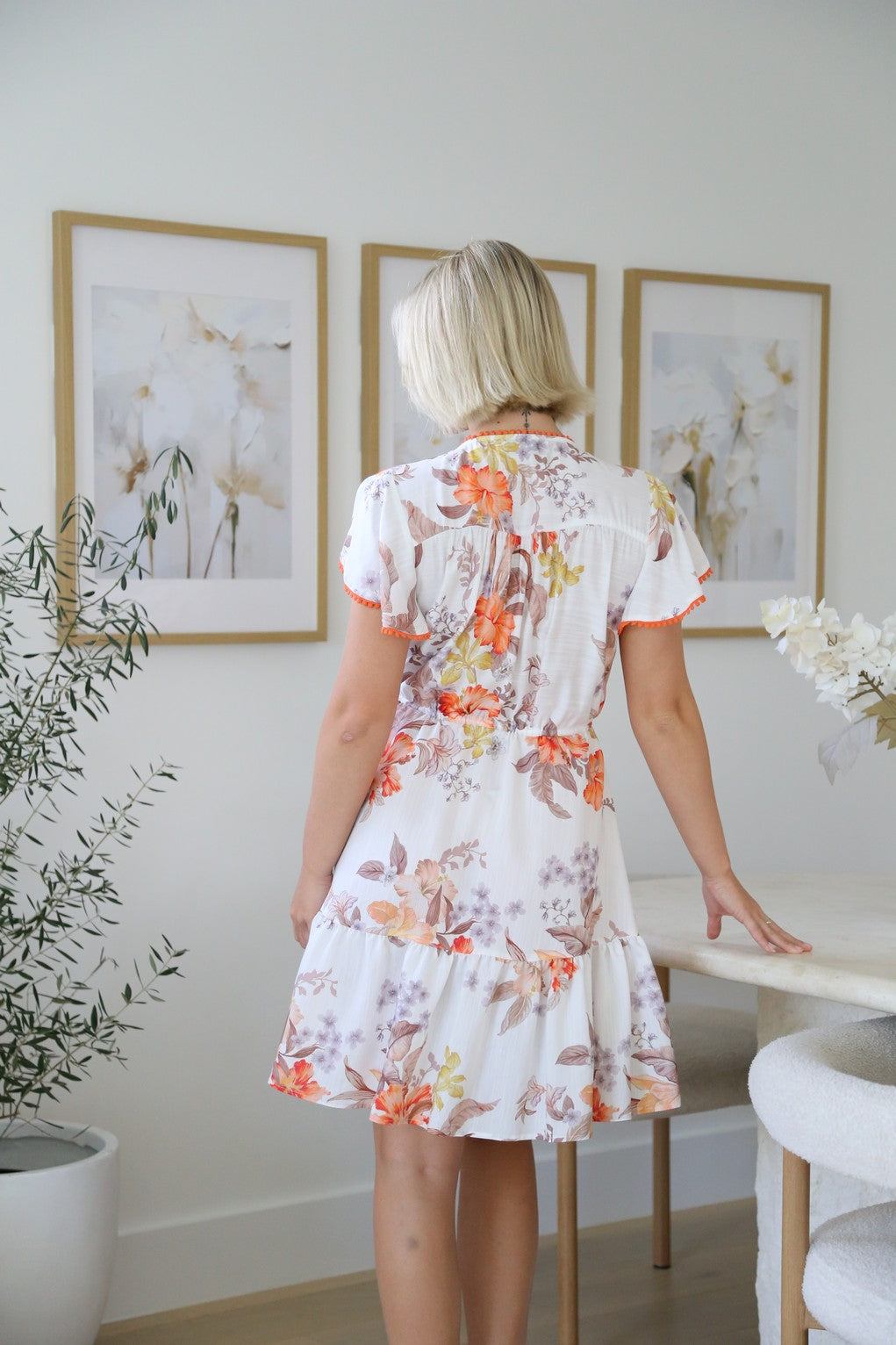 Chanelle Dress - Floral Print