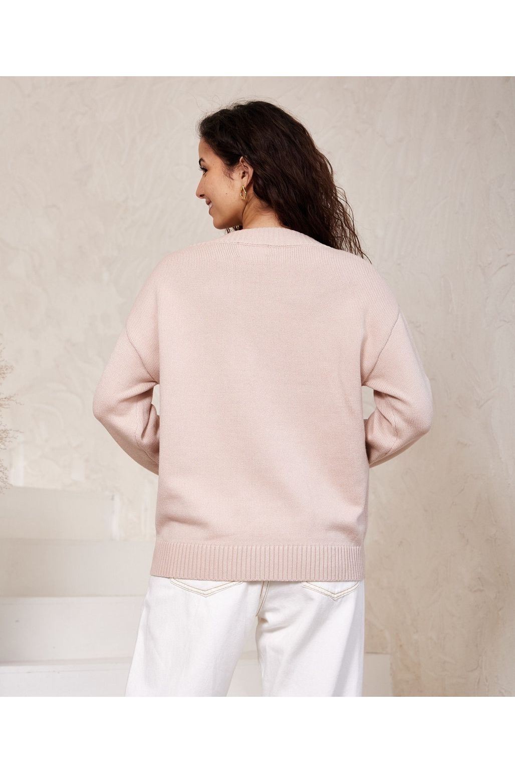 Ellery Knit Jumper - Beige