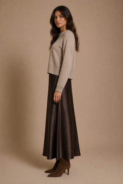 Ellie Crop Jumper - Natural