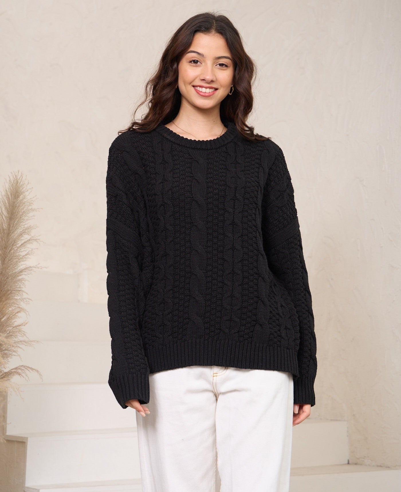 Emma Knit Jumper - Black