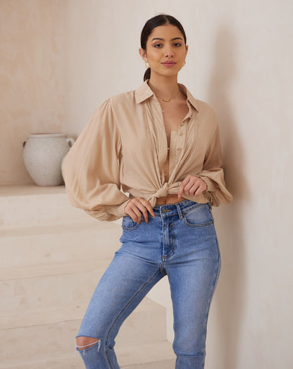 Eva Shirt - Beige