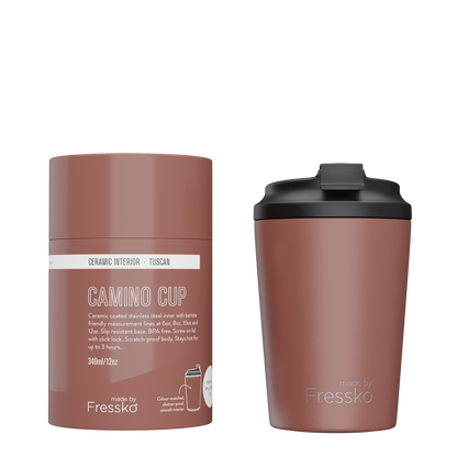 Camino Ceramic Lined Cup - Tuscan