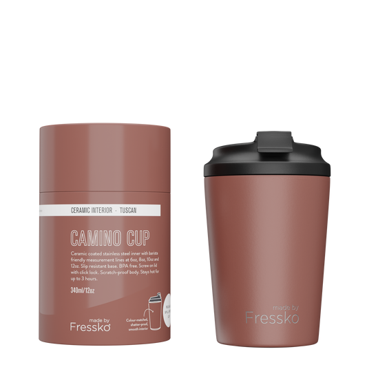 Camino Ceramic Lined Cup - Tuscan