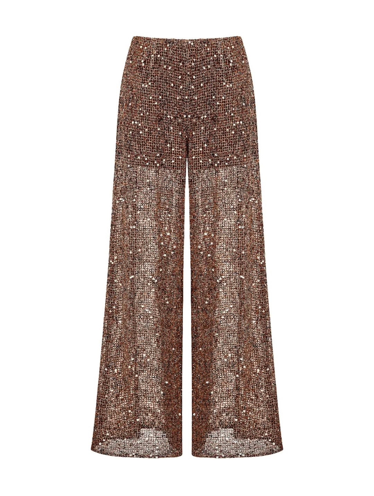 Tomasena Sequin Pant - Bronze