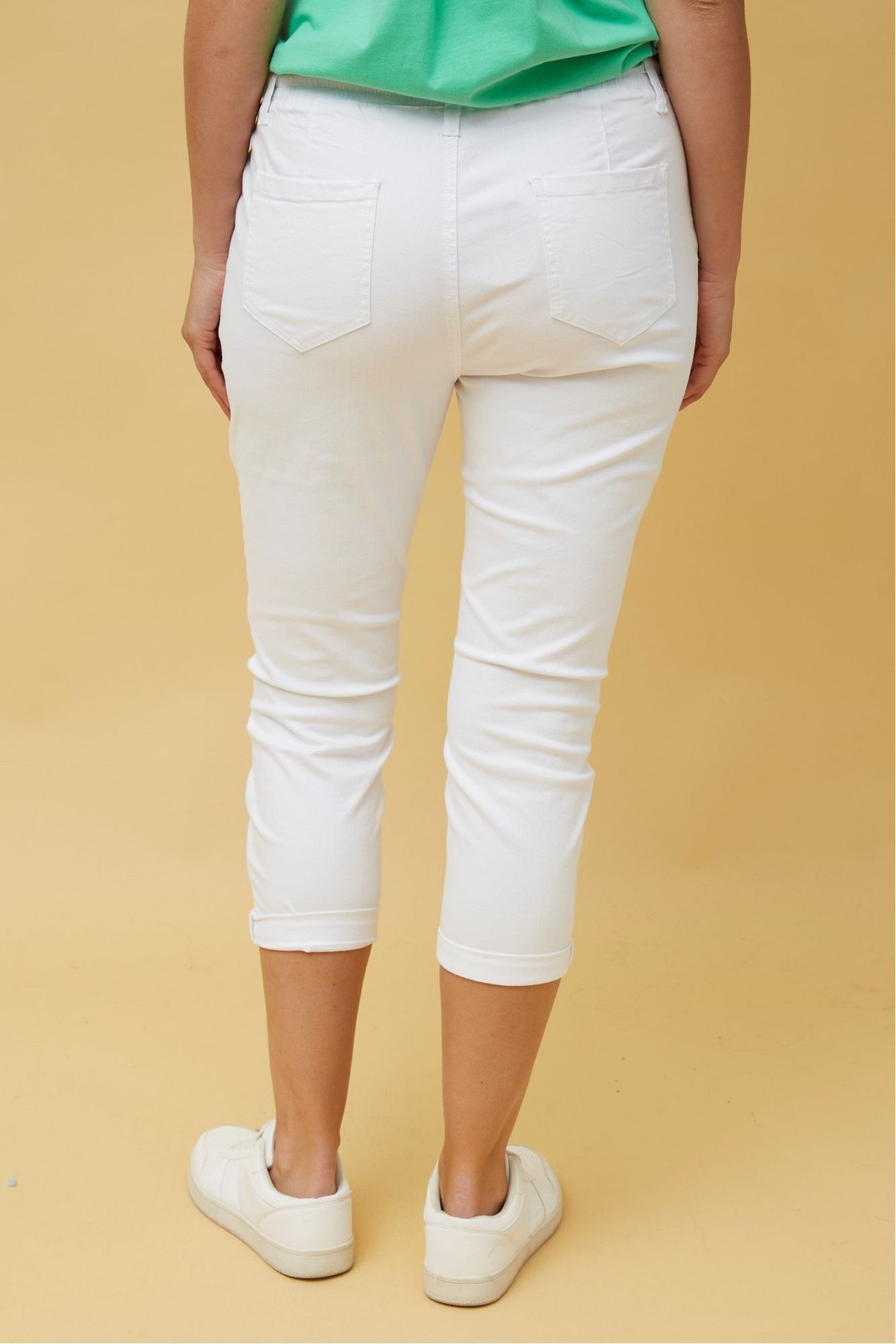 Felicity Jogger Pant - White