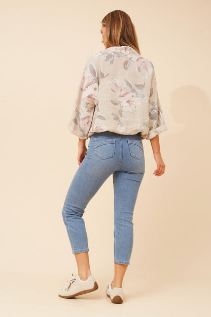Francesca Linen Jacket