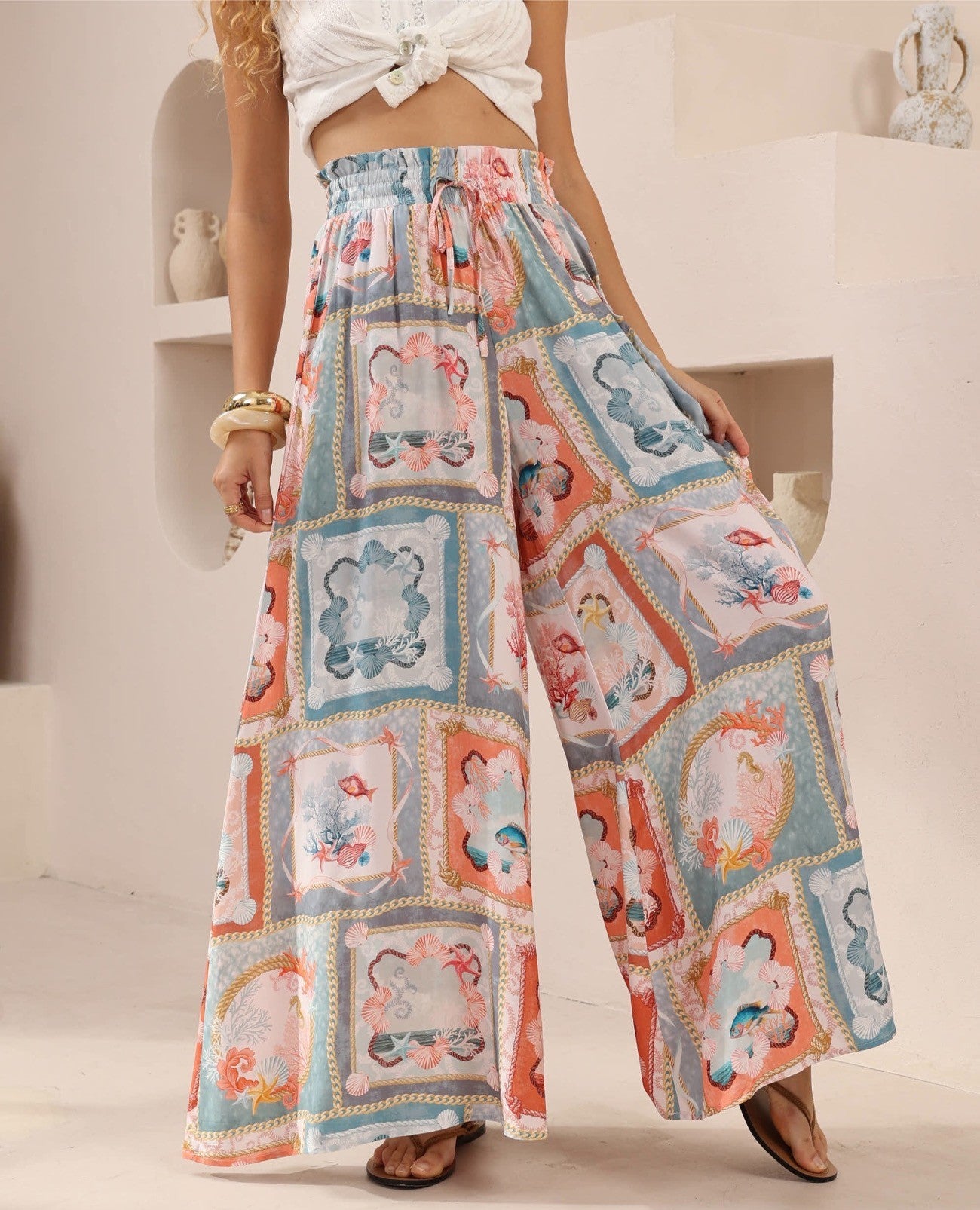 Gabrielle Culotte Pant - Under The Sea