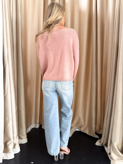 Gemma Jumper - Dusty Pink