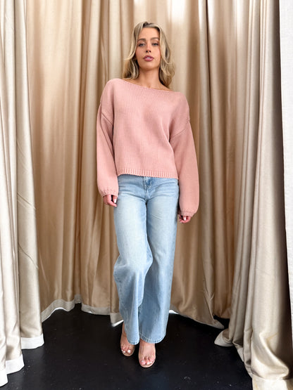 Gemma Jumper - Dusty Pink