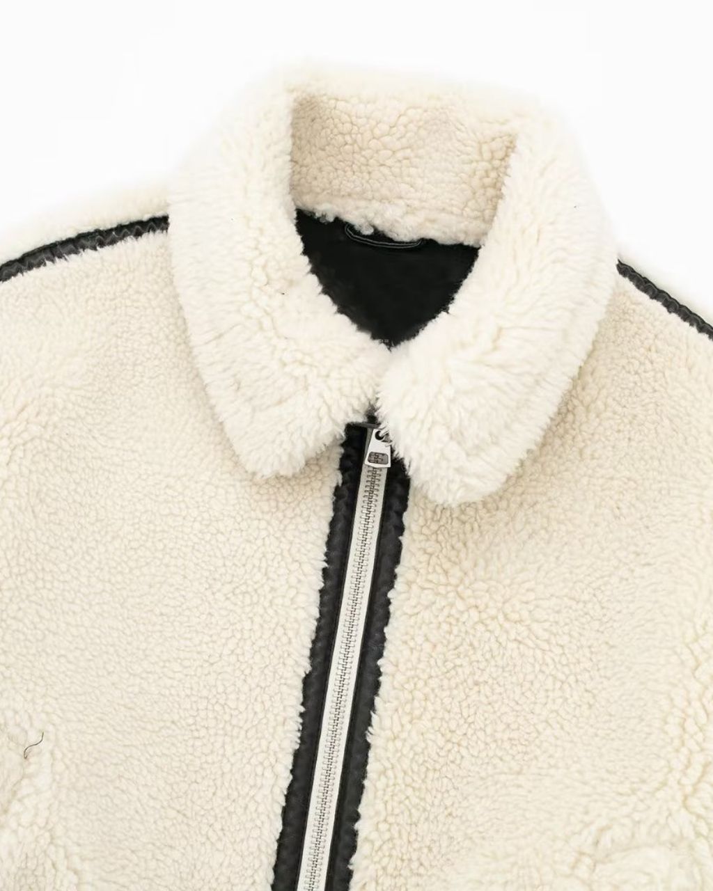 Grayson Teddy Jacket - Cream