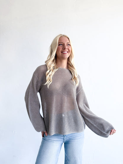 Greta Knit Jumper - Mocha