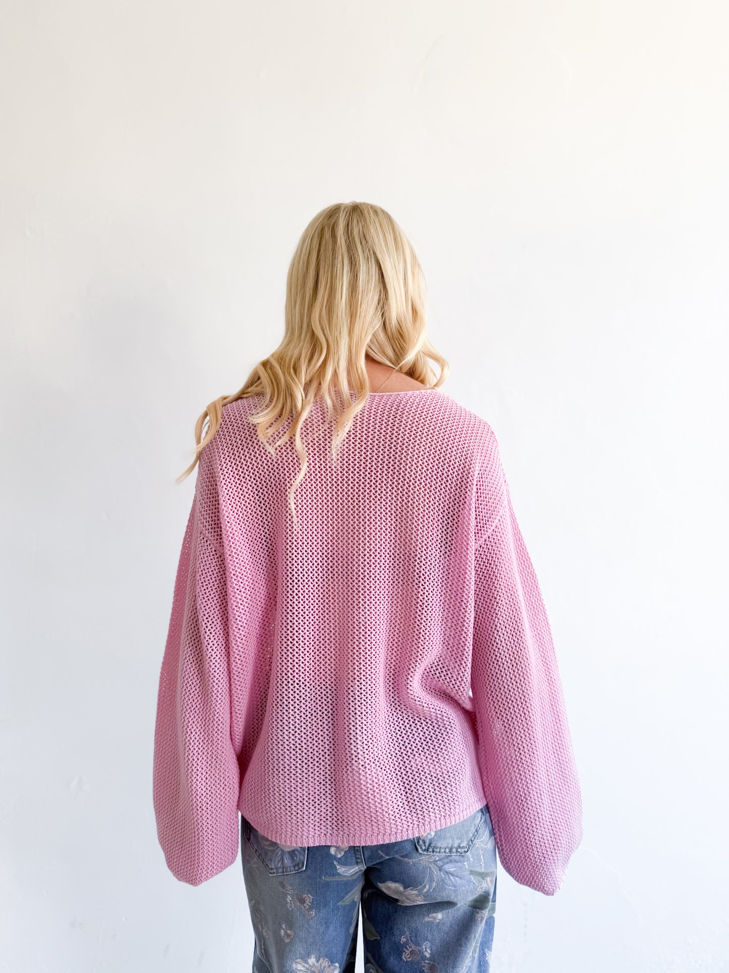 Greta Knit Jumper - Pink