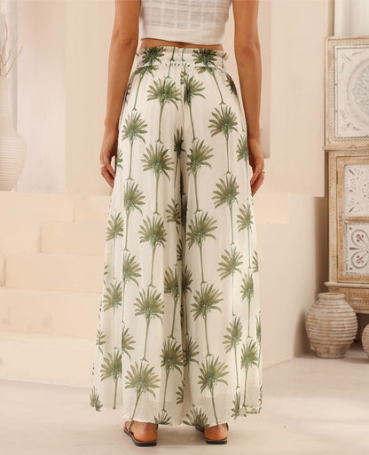 Harley Culotte - Palm Tree Print