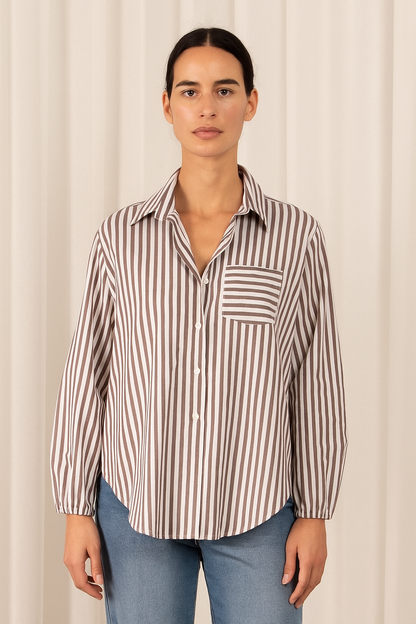 Kalani Shirt - Brown