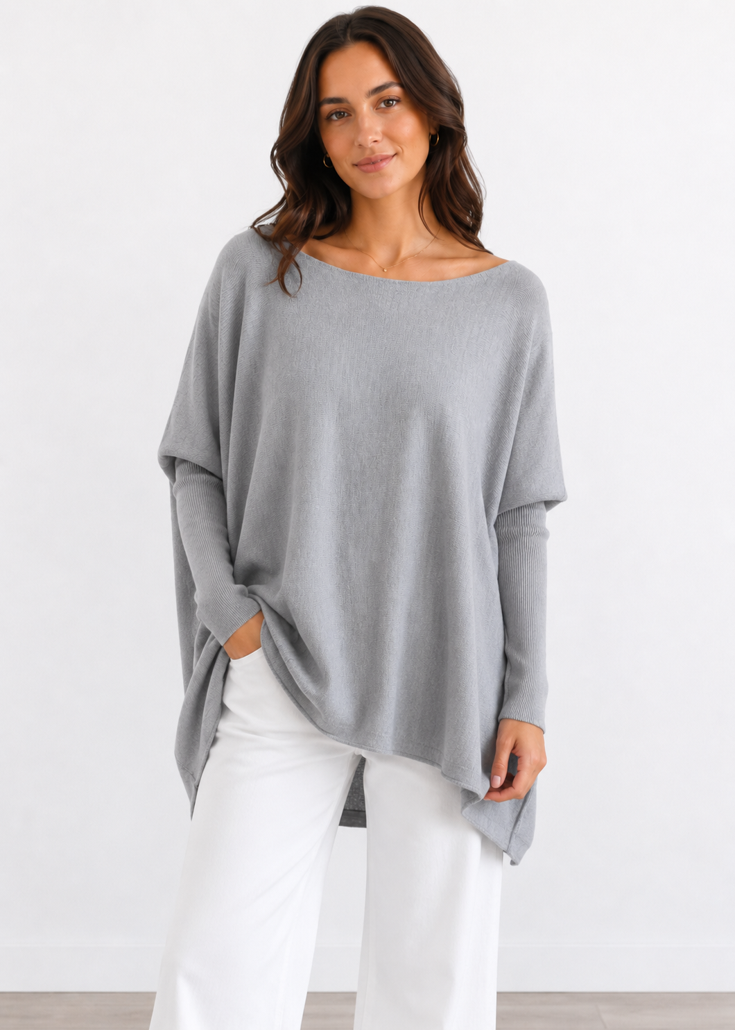 Isabella Knit Jumper - Grey