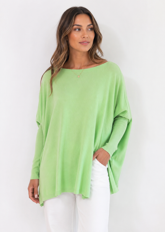 Isabella Knit Jumper - Mint
