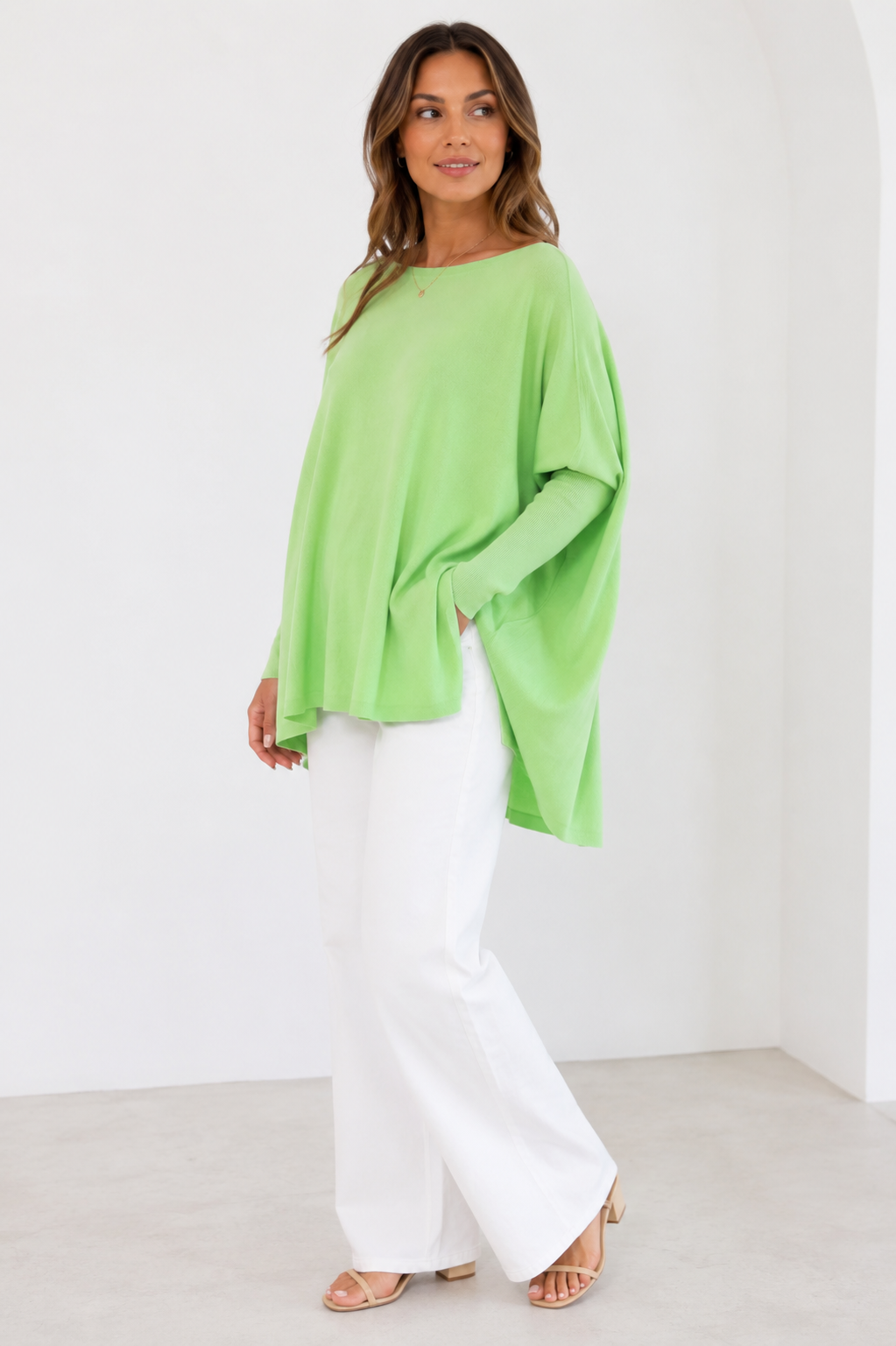Isabella Knit Jumper - Mint