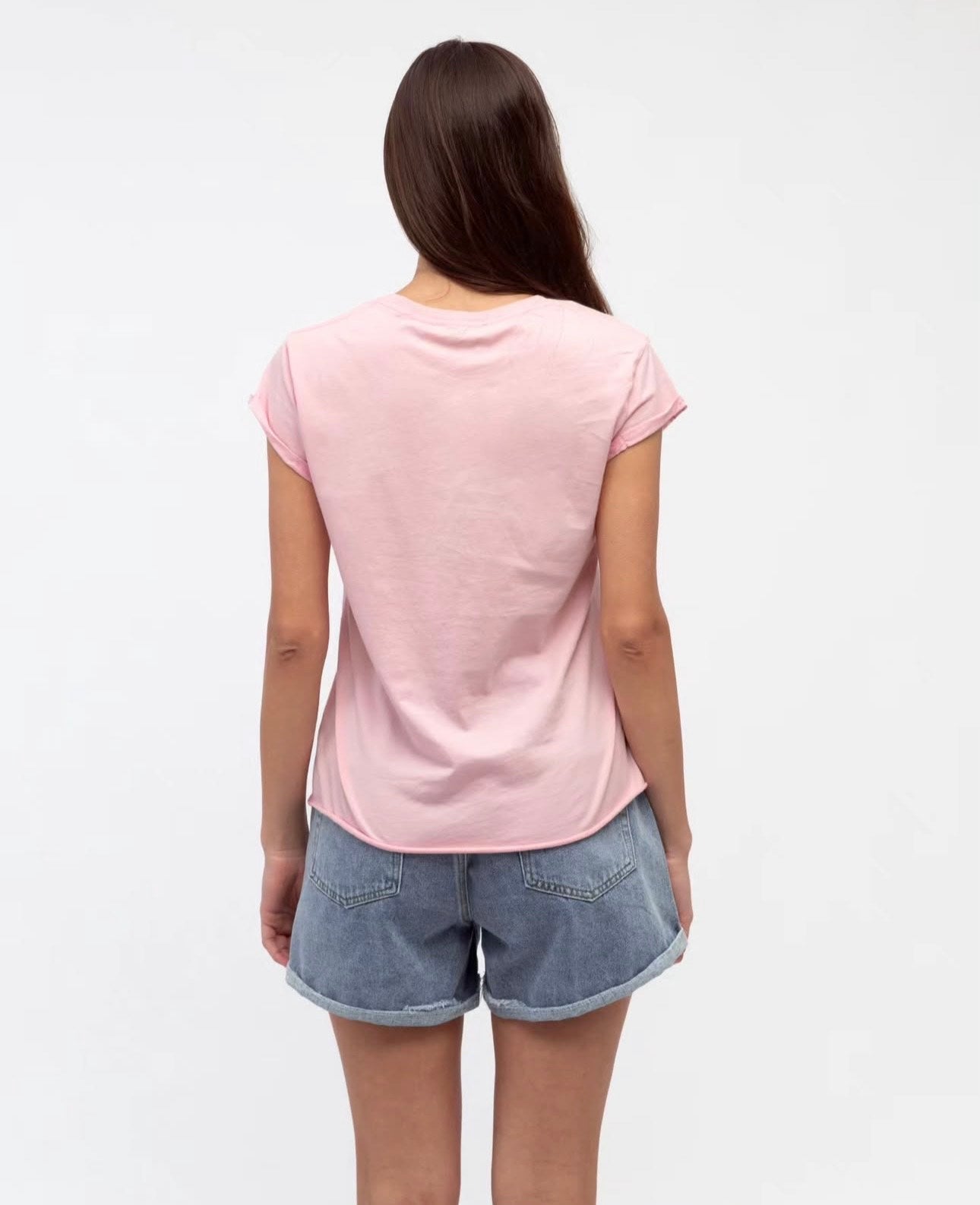 Italia Capri Tee -Pink