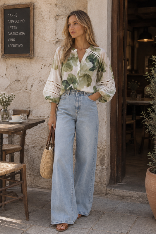 Ivy Blouse - Green