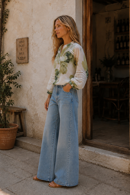 Ivy Blouse - Green