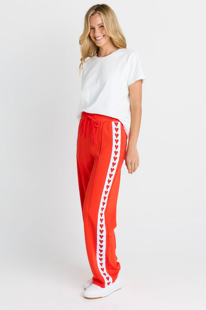 Jamie Trackpant - Tomato Red