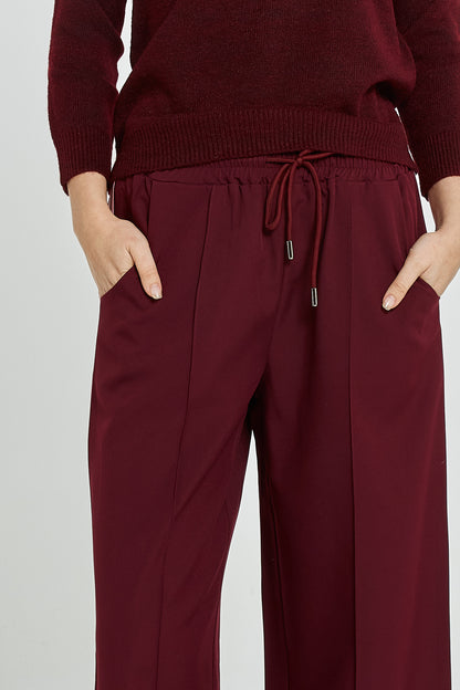 Maddison Jogger - Wine