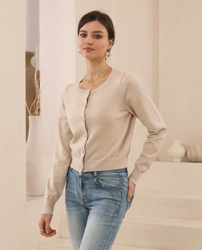 Maisey Cardigan - Beige
