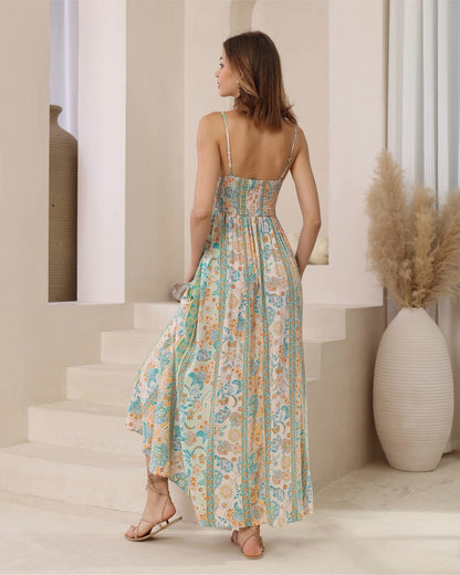 Makayla Maxi Dress - Jade Print