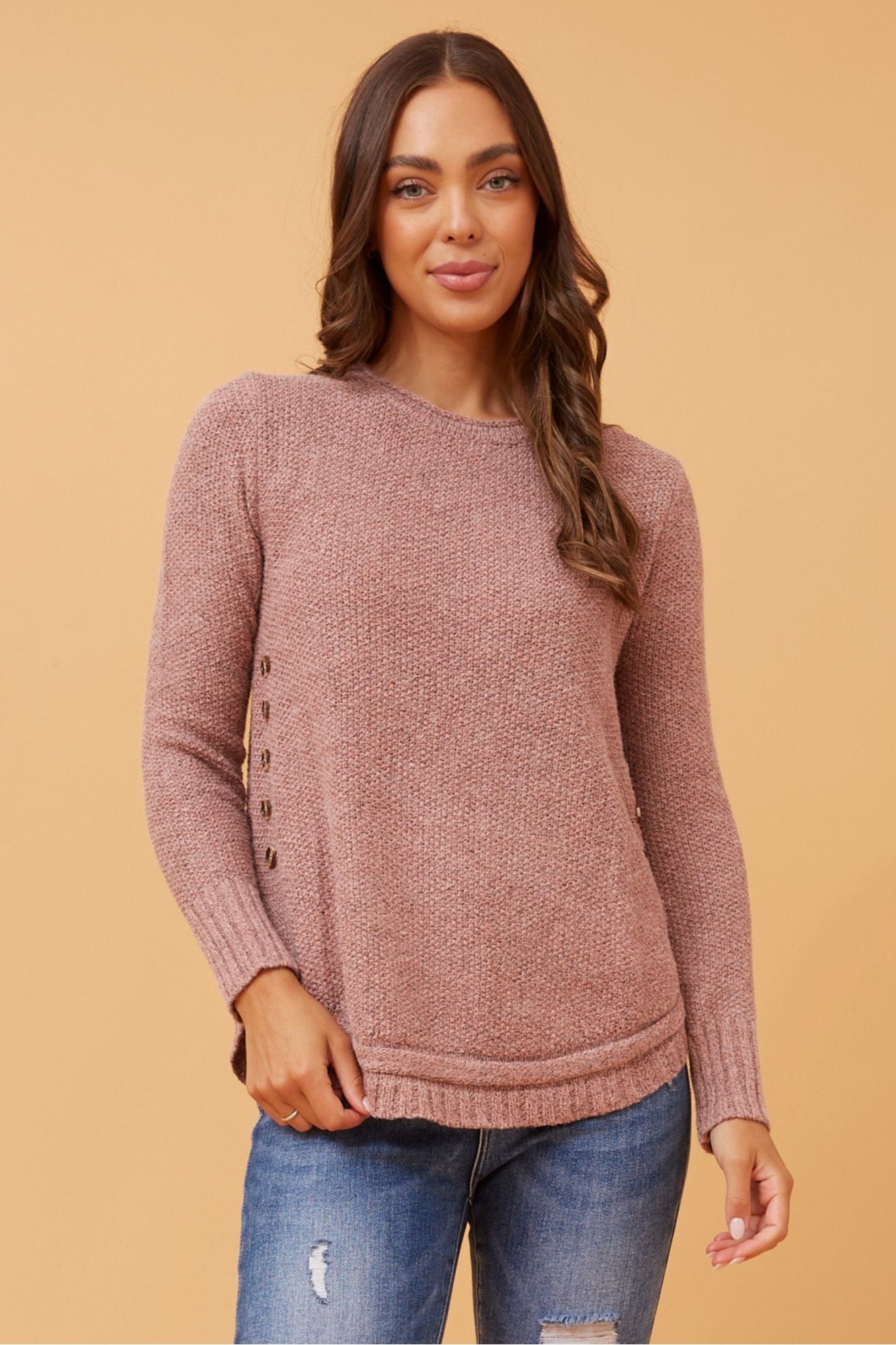 Megan Knit - Rosewood