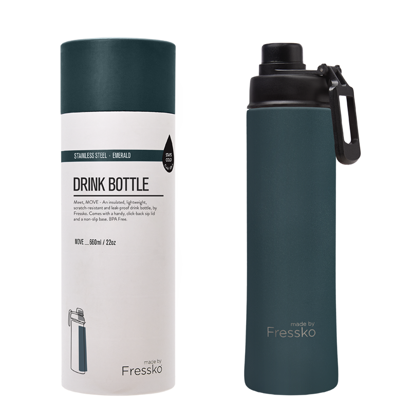 Move Sip Flask - Emerald