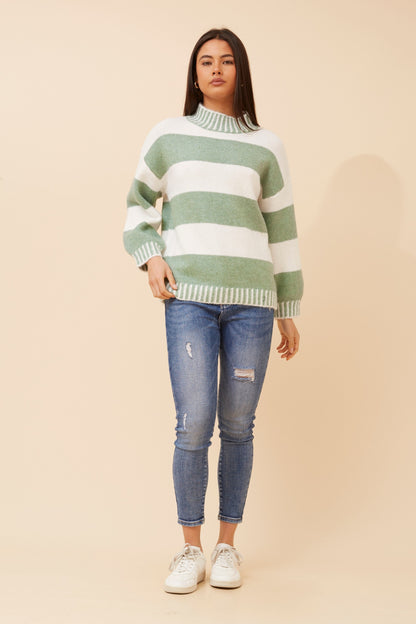 Odessa Knit Jumper - Sage