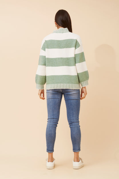Odessa Knit Jumper - Sage