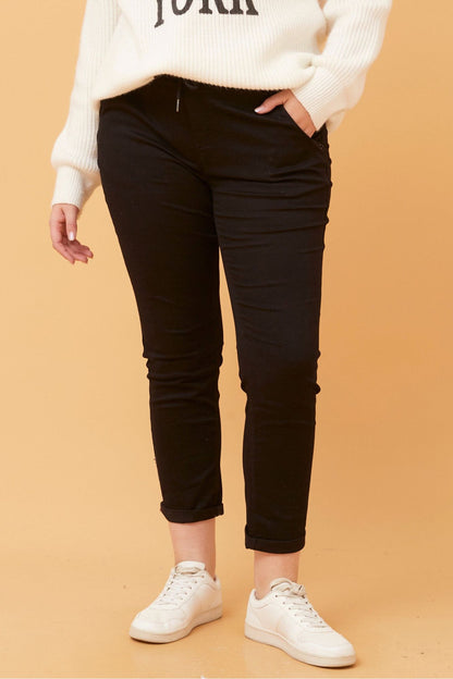 Zara Jogger Pant - Black