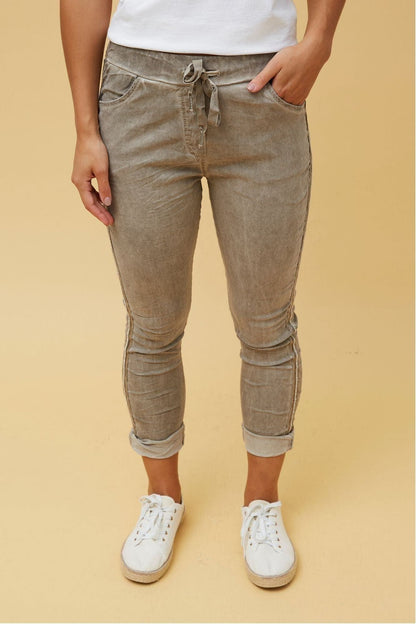 Paris Jogger-Khaki