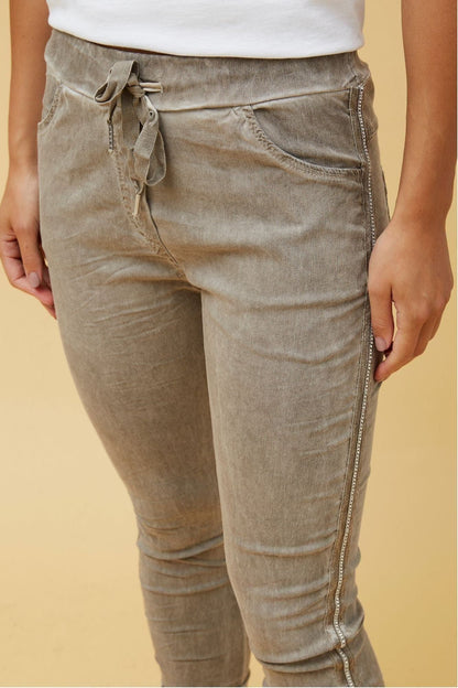Paris Jogger-Khaki