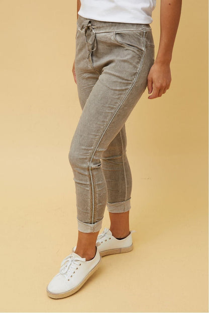 Paris Jogger-Khaki